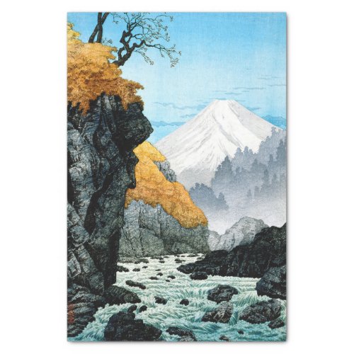 Ukiyoe [komei] 04 Foot of Mount Ashitaka Tissue Paper