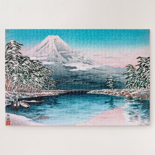 Ukiyoe [komei] 05 Fuji from Tagonoura Jigsaw Puzzle