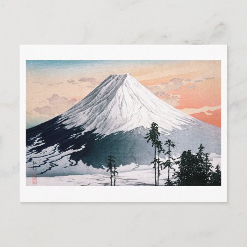 ukiyoe [komei] Katsuyama Neighborhood Postcard