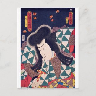 ukiyoe - Toyokuni manga - No.02 Orochi maru - Postcard