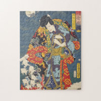 ukiyoe - Toyokuni - No.01 Jiraiya - Jigsaw Puzzle