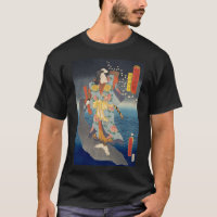 ukiyoe - Toyokuni - No.02 Yūfu Tsunade - T-Shirt