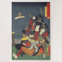 ukiyoe - Toyokuni - No.26 Ichirarano Kidōmaru - Jigsaw Puzzle