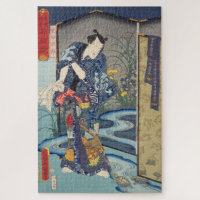 ukiyoe - Toyokuni - No.29 Matoda Jirō - Jigsaw Puzzle