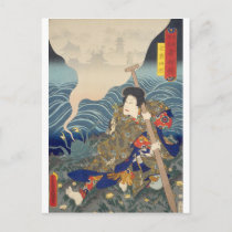 ukiyoe - Toyokuni - No.31 Nanakusa Shirō - Postcard