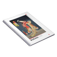 ukiyoe -  Wakana hime - Japanese magician - Notebook