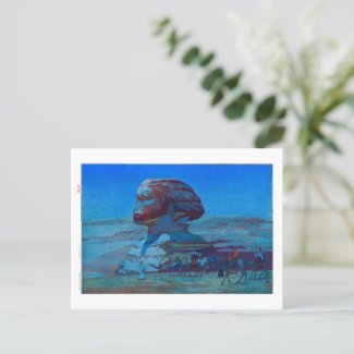 ukiyoe - Yoshida - 02 - Sphinx Postcard
