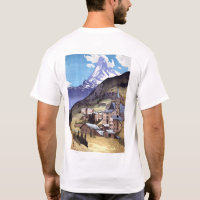 ukiyoe - Yoshida - 04 - Matterhorn -  T-Shirt