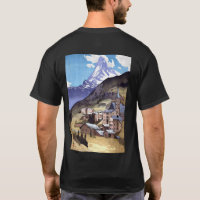 ukiyoe - Yoshida - 04 - Matterhorn -  T-Shirt