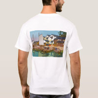 ukiyoe - Yoshida - 05 - Kura in Tomonoura -  T-Shirt