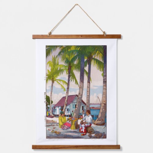 ukiyoe - Yoshida - 06 - Singapore -  Hanging Tapestry