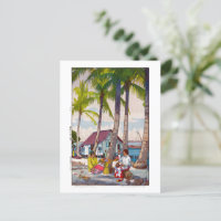 ukiyoe - Yoshida - 06 - Singapore -  Postcard