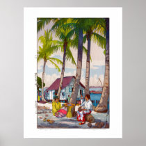 ukiyoe - Yoshida - 06 - Singapore -  Poster