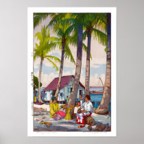 ukiyoe - Yoshida - 06 - Singapore -  Poster