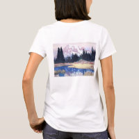 ukiyoe - Yoshida - 07 - Mount Rainier -  T-Shirt