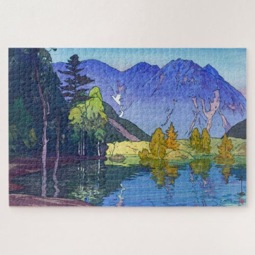 ukiyoe - Yoshida - 11 - Mt. Hodaka -  Jigsaw Puzzle