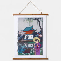 ukiyoe - Yoshida - 13 - Shinobazu Pond -  Hanging Tapestry