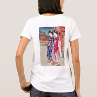 ukiyoe - Yoshida - 14 - Maiko -  T-Shirt