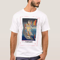 ukiyoe - Yūfu Tsunade - Japanese magician - T-Shirt