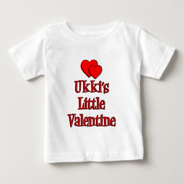 Ukki's Little Valentine Baby T-Shirt (Front)
