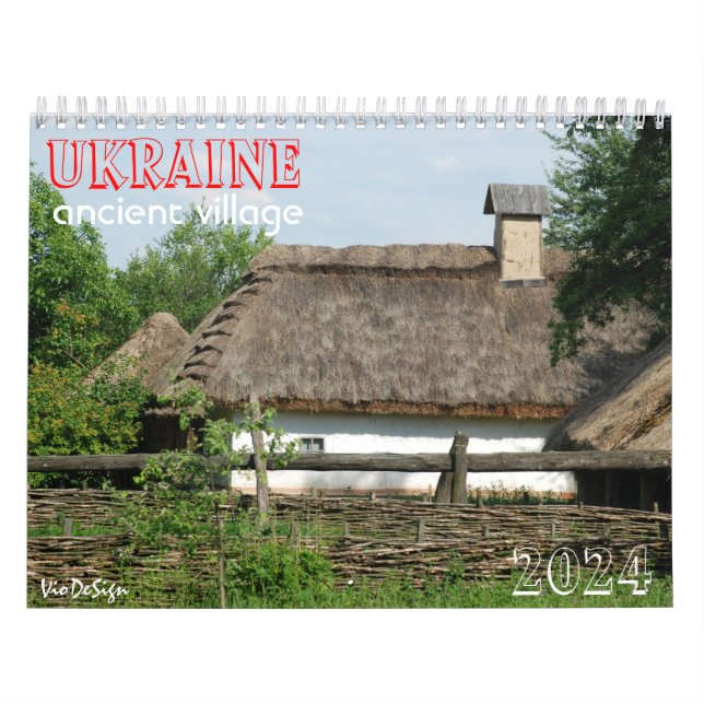 UKRAINE ancient village_calendar Calendar (Cover)