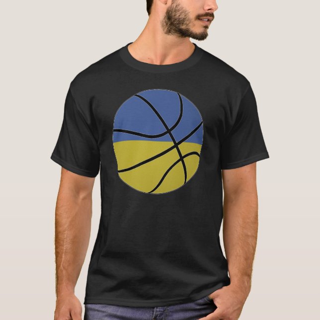 Ukraine Basketball T-shirt (Front)