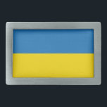 Ukraine Belt Buckle<br><div class="desc">Flag of Ukraine. Україна.
Державний Гімн України</div>