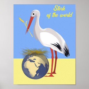 Ukraine "blue yellow" peace colorful poster