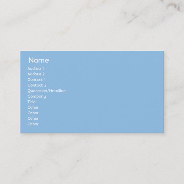 Ukraine - Business Card (Front)