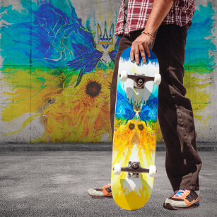 Ukraine Butterfly Skateboard