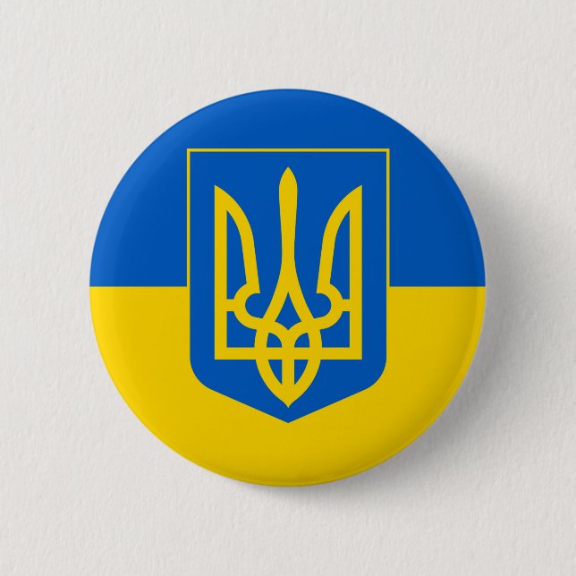 Ukraine Button (Front)