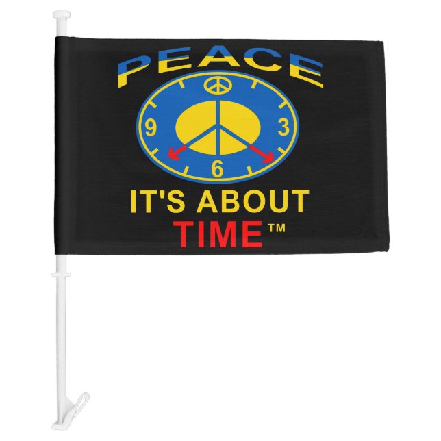 Ukraine Car Flag  (Front)