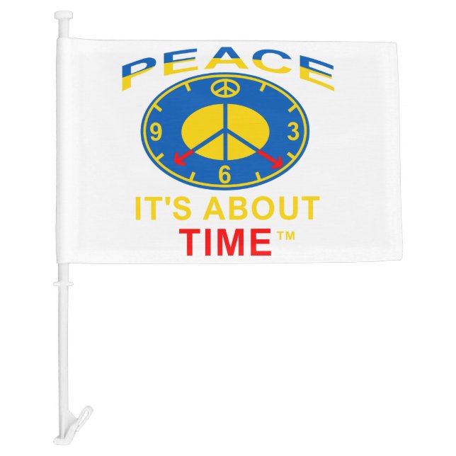 Ukraine Car Flag  (Front)
