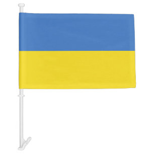 UKRAINE CAR FLAG