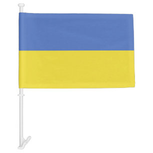 Ukraine Car Flag