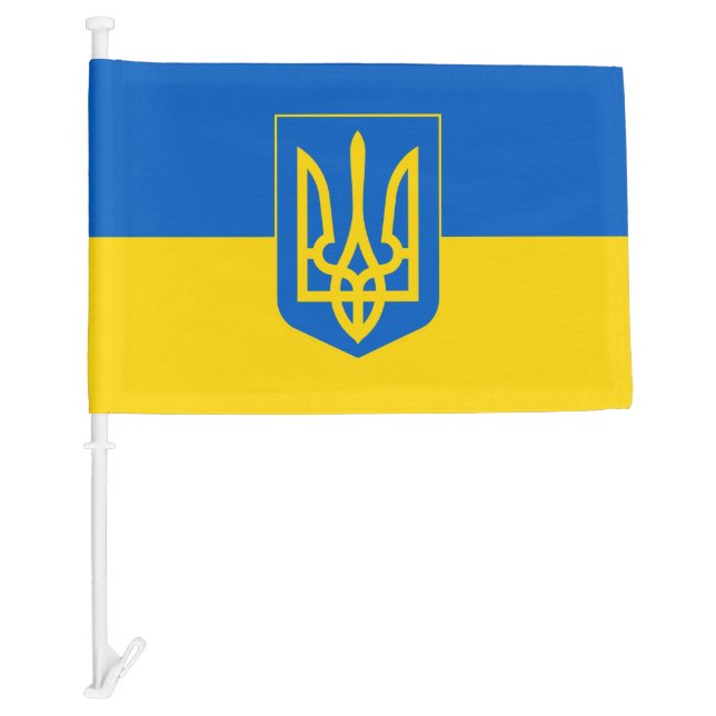 Ukraine Car Flag (Front)