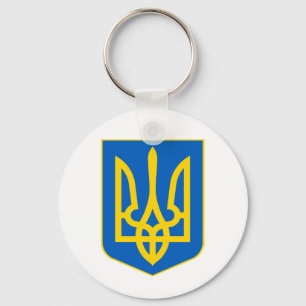 Ukraine COA Keychain