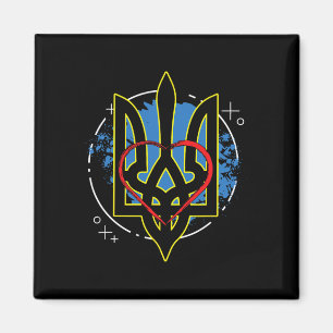 Ukraine Coat Arms Of Ukraine Cossack Ukrainian Magnet