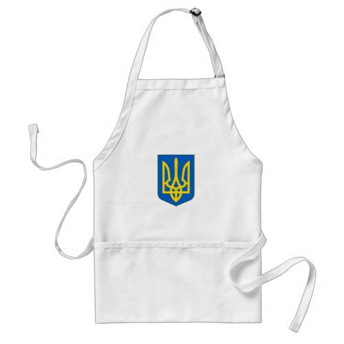 Ukraine Coat of Arms Adult Apron