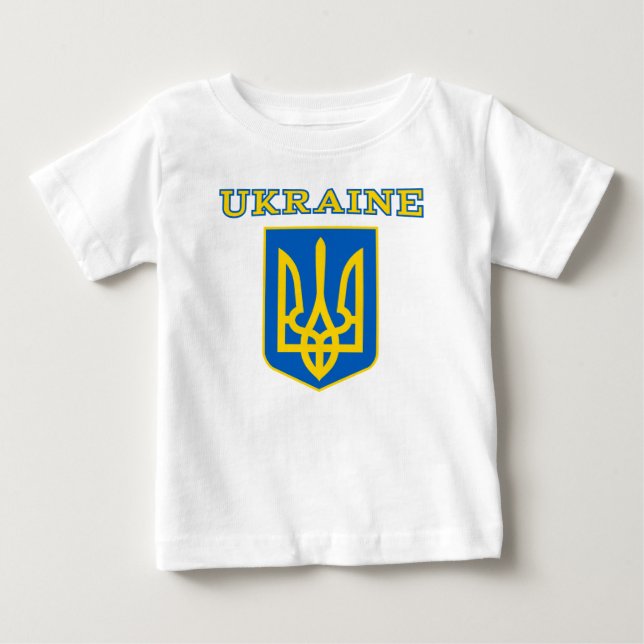 Ukraine coat of arms baby T-Shirt (Front)