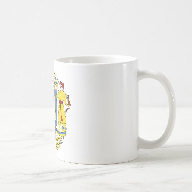 Ukraine coat of arms coffee mug (Right)