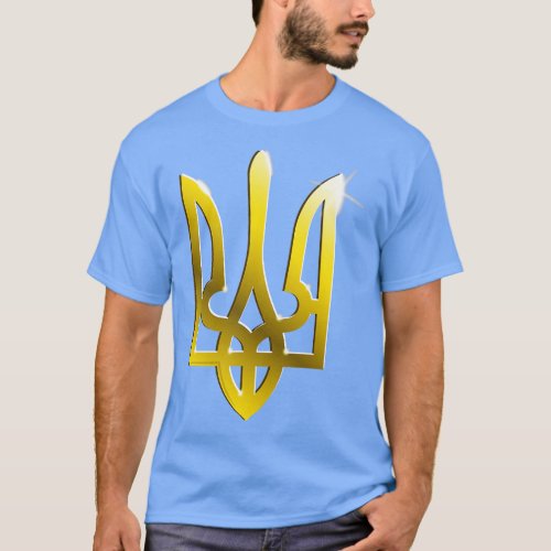 Ukraine coat of arms gradient T_Shirt