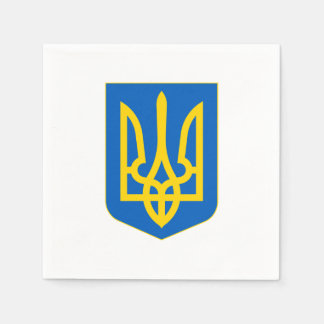 Ukraine Coat of Arms Napkins