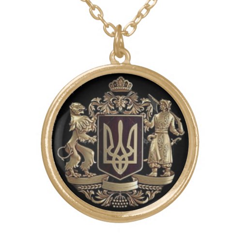 Ukraine Coat of Arms Necklace