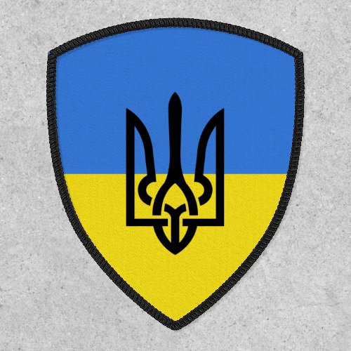 Ukraine Coat of Arms Patch Flag _ Freedom