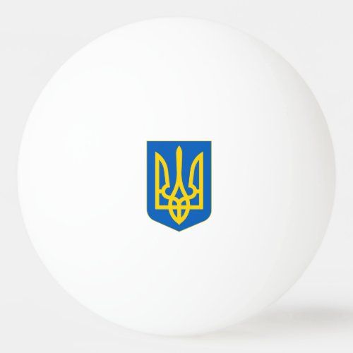Ukraine Coat of Arms Ping Pong Ball