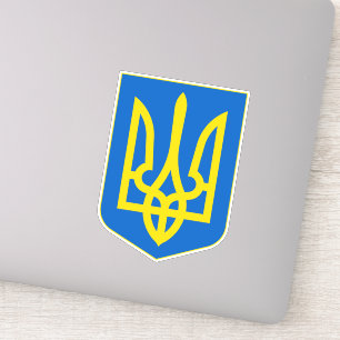 Ukraine Coat of Arms Sticker