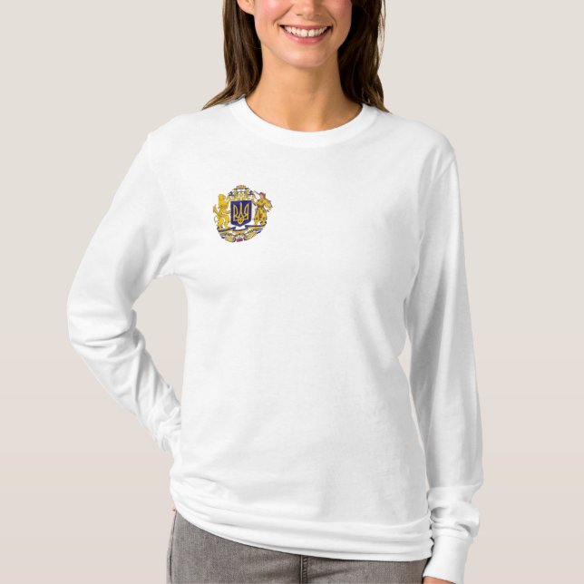 ukraine coat of arms T-Shirt (Front)
