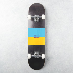 Ukraine colorLarge 8" x 8" Custom-CutVinylStickers Sticker