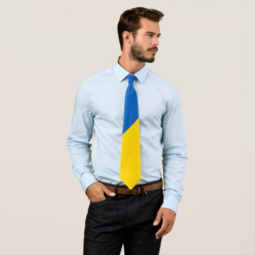 Ukraine Colors Neck Tie